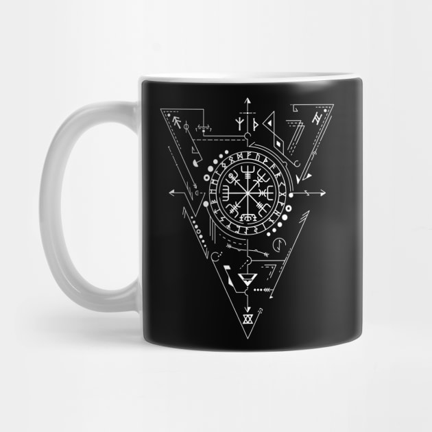 Vegvisir - The Viking Compass | Norse Pagan Symbol by CelestialStudio